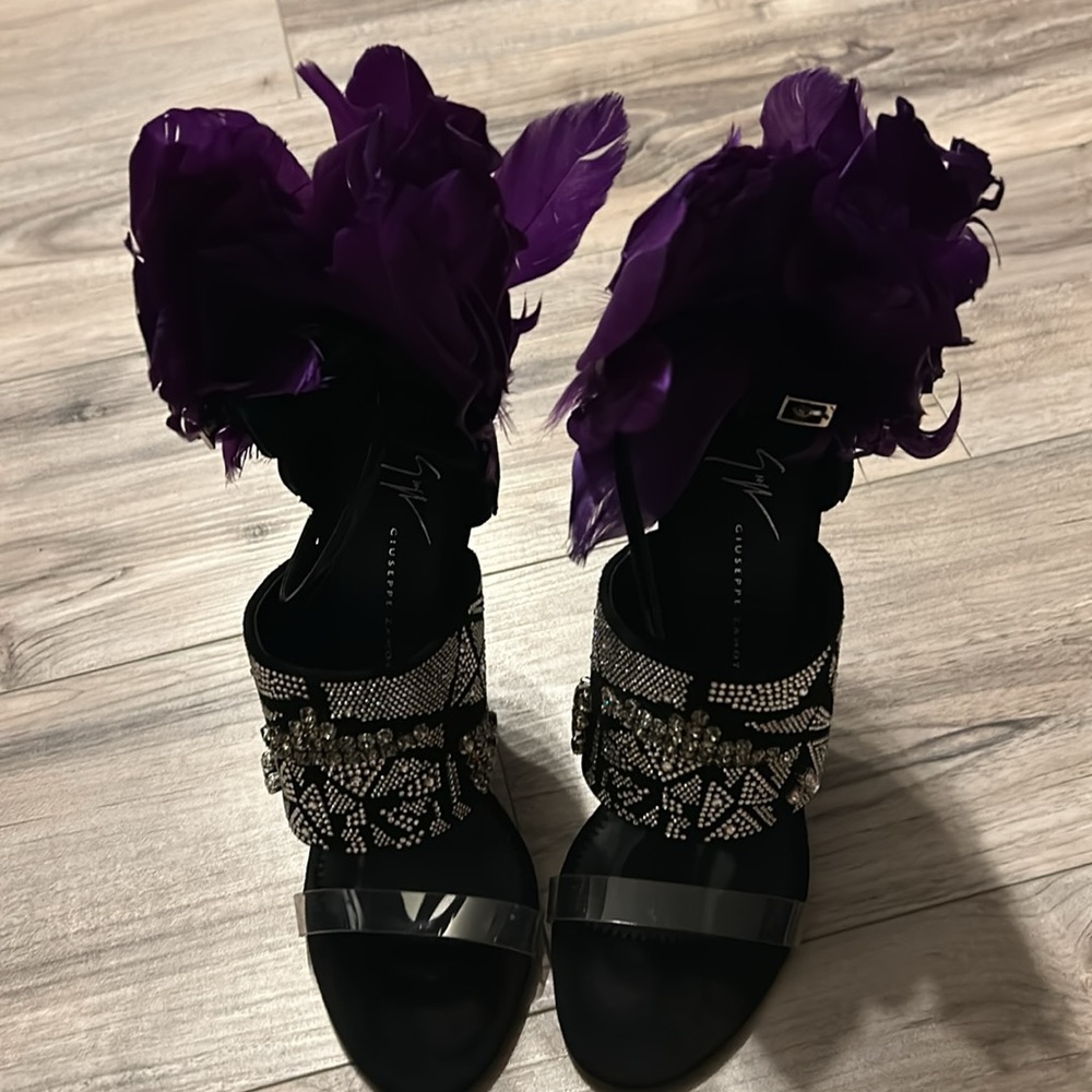 Women heel sandals size 37 - Picture 4 of 6